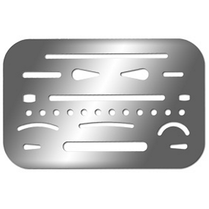 Chapa de Rasuras Mata Gato 26 Furos